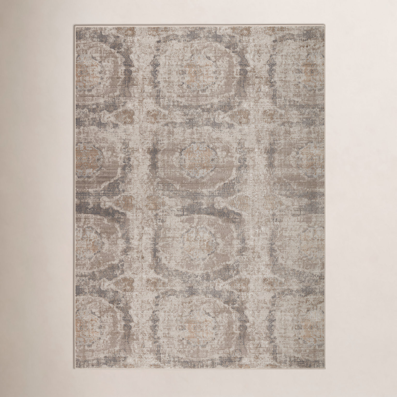 Tatiana Gray Rug, Rectangle 5'3" x 7'6"