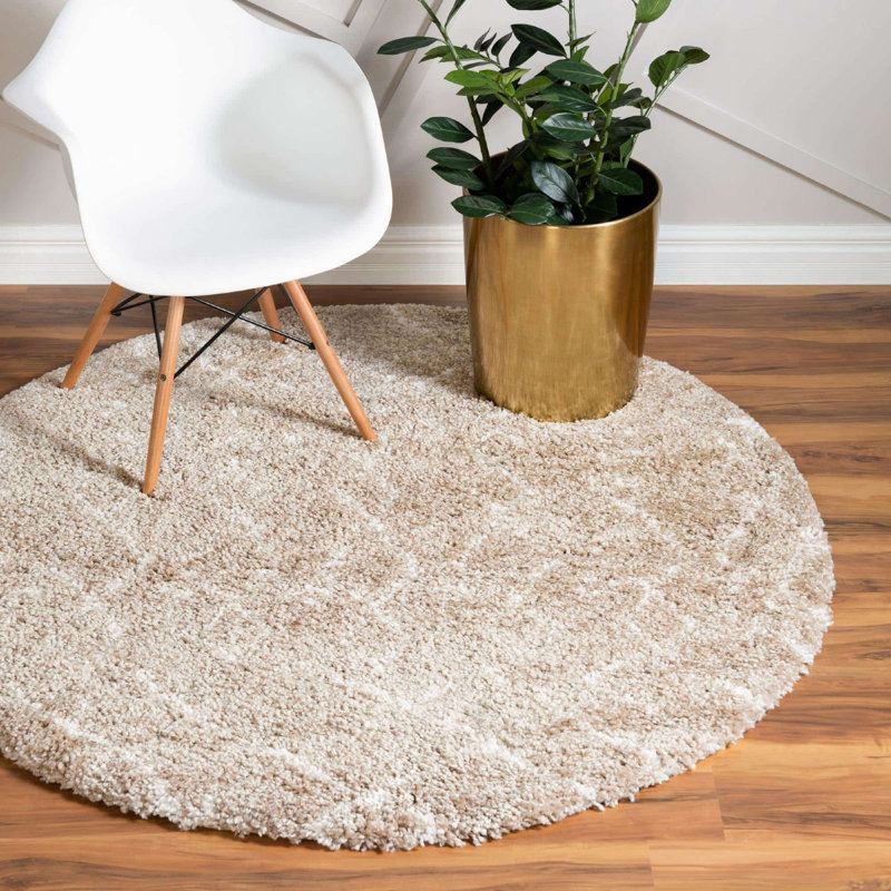 Walsenburg Oriental Indoor Rug, Round 5'