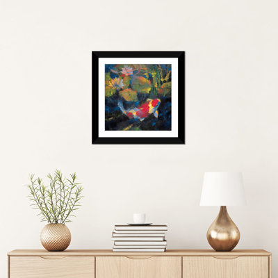 « water jardin i », impression sur toile