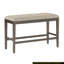 Banc à hauteur de comptoir 1pc