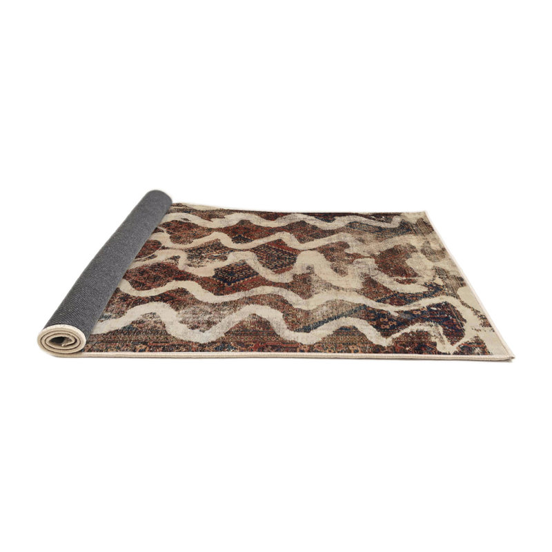 Tapis abstrait moderne 1668, Rond 6 pi
