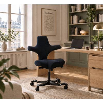 Chaise à hauteur standard réglable HœG Capisco
