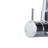 Lanai 8-in Rain Showerhead Shower System with 3-Body Jets Pivoting Shower Arm and Multi-function Handshower 1.8 GPM-2003179808