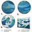 Antartica Frozen Reflections Abstract - Winter Landscape, reproduction d'art sur métal-763165983