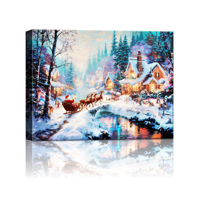 1 Piece Wrapped Canvas Wall Art