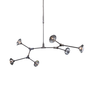 Ewell 6 - Light Unique/Statement Chandelier