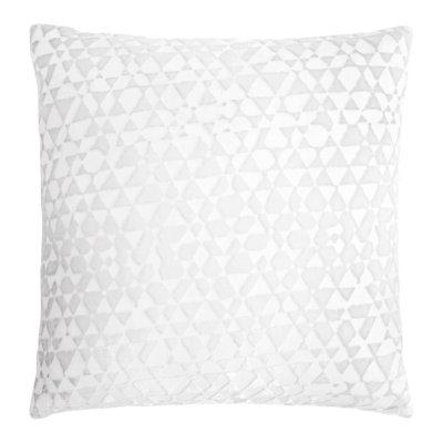 Triangles Square Velvet Pillow Cover & Insert