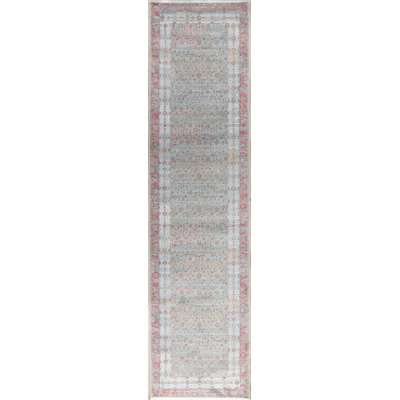 Tapis zone grise polypropylène Nasiba