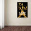 « paris love », art textuel sur toile tendue-33553377