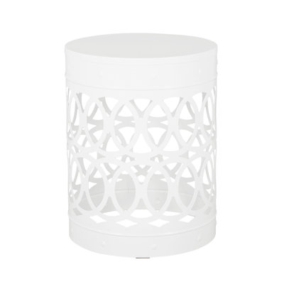 Outdoor Metal S/2 End Table