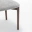 Chaise d'appoint rembourrée en bois massif-703115065