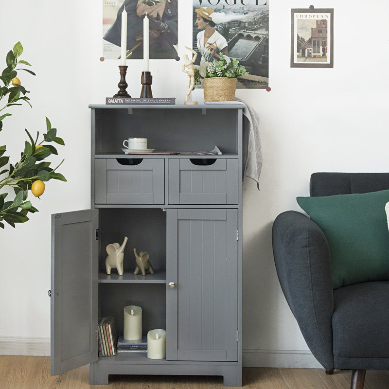 Aloysious Bathroom Cabinet, Gray