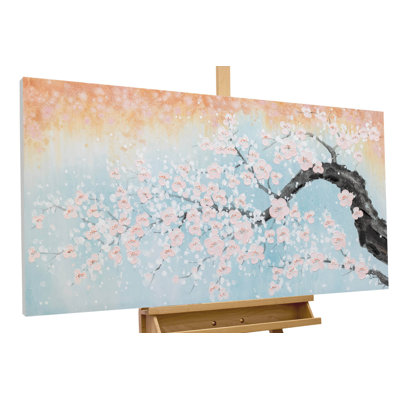 Hand -painted Flowering Beginning Acrylic Painting