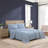 Tommy Hilfiger Printed Percale Cotton Sheet Set-113649720-109401996