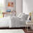 3 PCS Twin All Season Sheet Set Grey