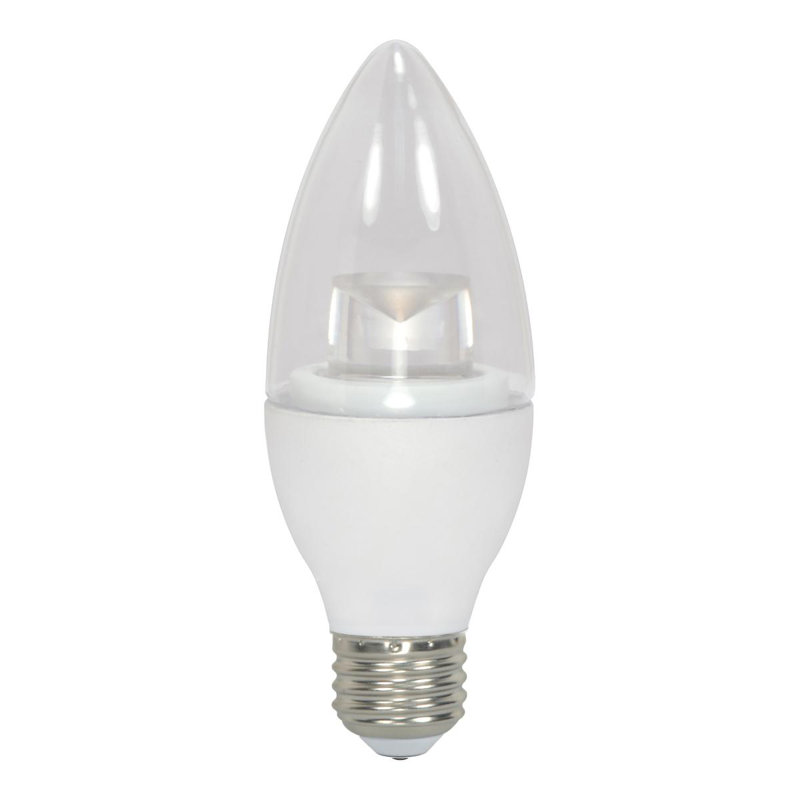 3,5 W (équivalent à 40 W), DEL B11, ampoule à intensité variable E26 / culot moyen (standard), 2700 K