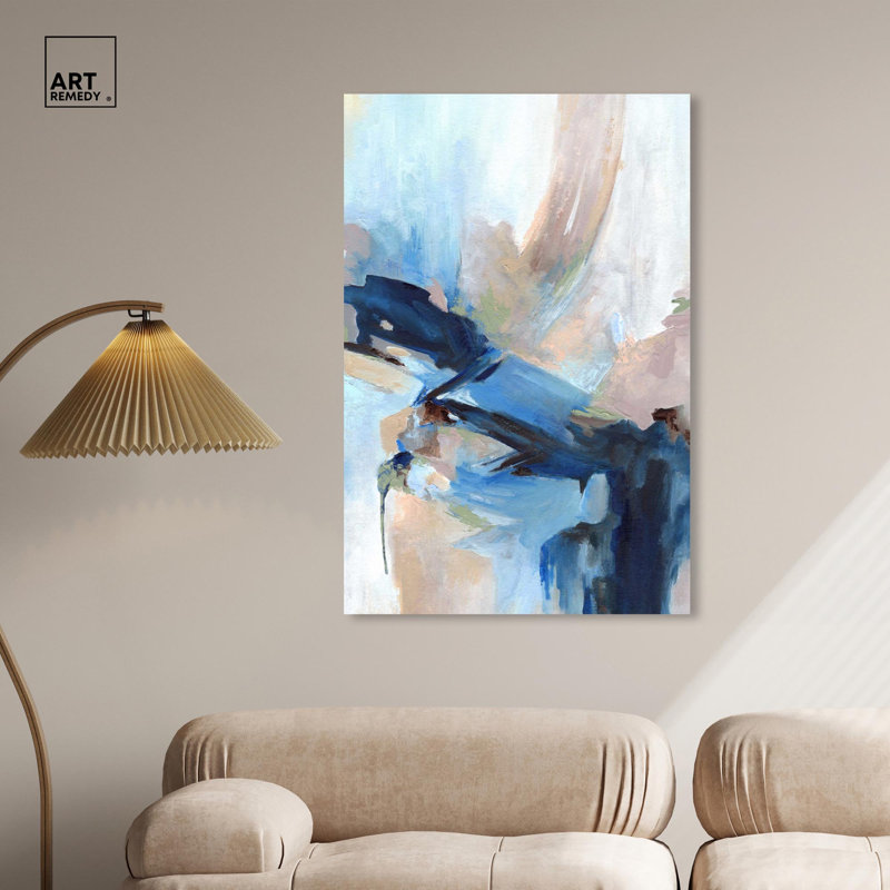 Toile «Colors of Idylle II» par Art Remedy, H 45 po x l 30 po, Toile tendue