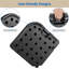 Hylan HDPE 4-Piece 176 LB Fillable Patio Umbrella Base Stand