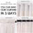 Ethnic Decor Pattern Lined Single Panel Curtain-70971896-70971899