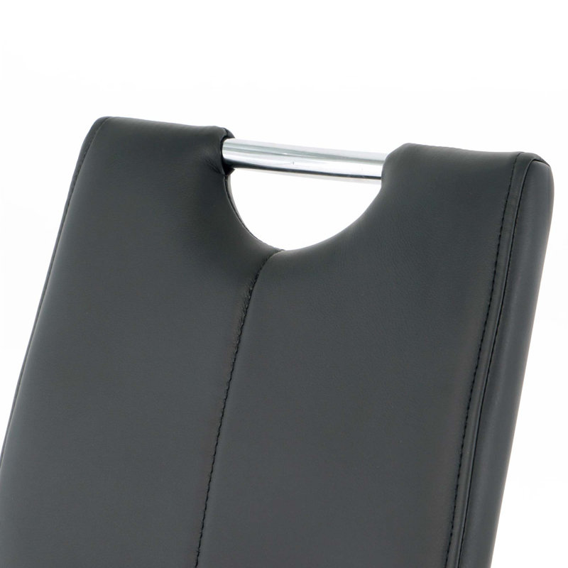Chaise de salle à manger en polyuréthane (ensemble de 2)