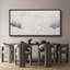Impression sur toile encadrée, paysage d'hiver-120284277-120284278