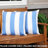 17" Square Outdoor Decorative Throw Pillow Covers - Beach-Bound Stripe-893370262-893370257