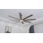 Modern 84" Indoor Windmill Matte Black Ceiling Fan With LED Lights, Remote Control and 8 Wood Blades-1425338761-1425338765