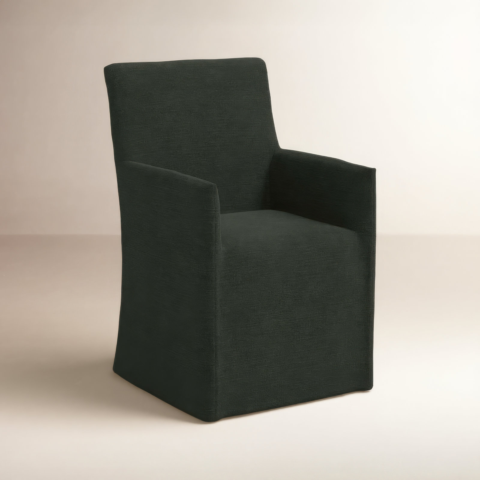 Ivanka Dining Chair, Classic Black Linen