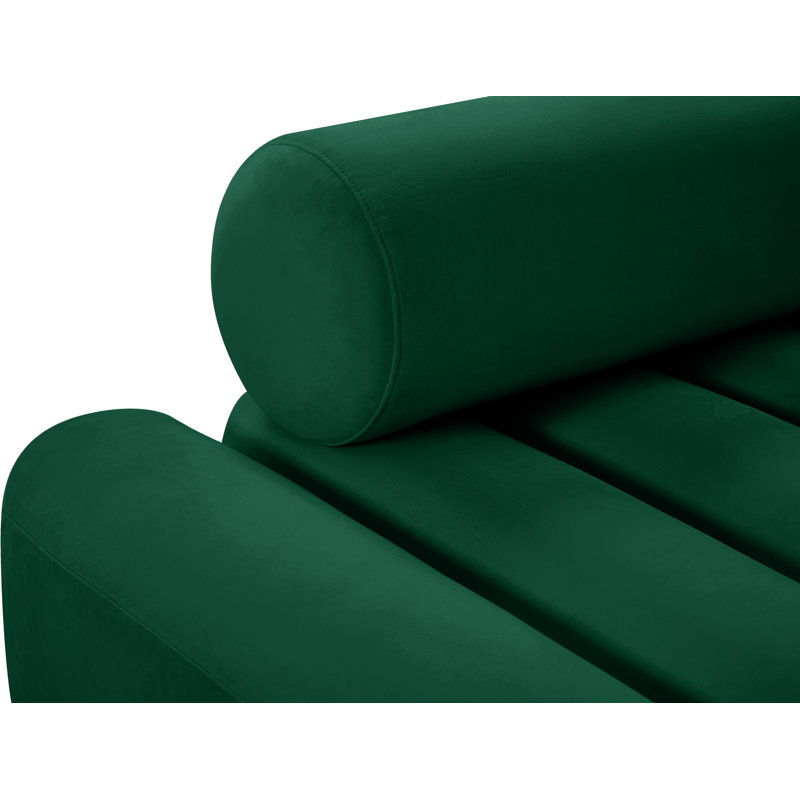 Fauteuil Erlond, Velours vert