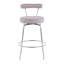  Tabouret de comptoir pivotant en tissu 25,5 po Kayson-1125779497