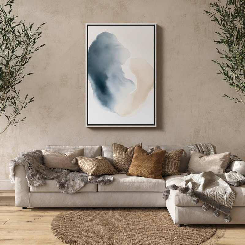 Art mural encadré, rétro, antique et classique pour chambre à coucher - 24 po x 36 po, H 36 po x l 24 po, Blanc