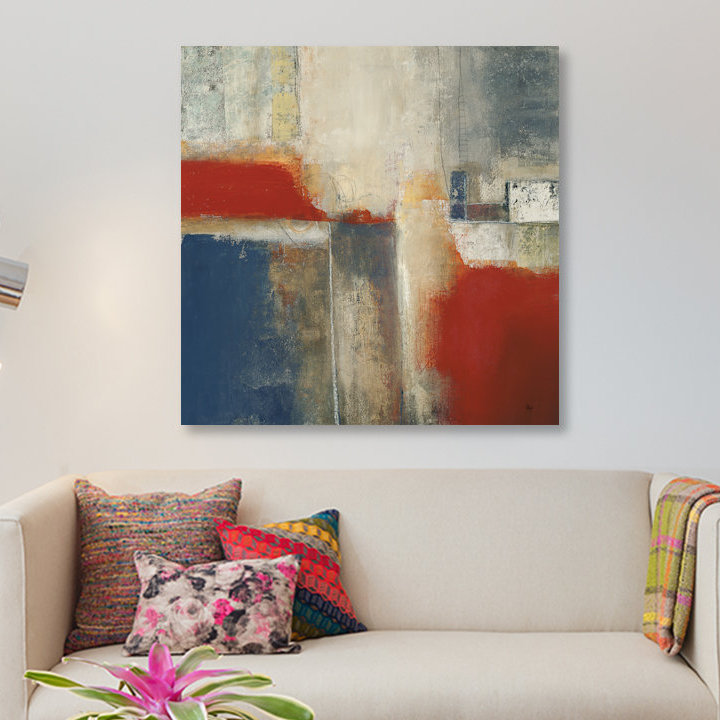 " Timeless Expression " Oil, 12" H x 12" W x 1.5" D, Wrapped Canvas, No Mat