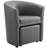 Modway Divulge Modern Leatherette Armchair and Ottoman-1100092806