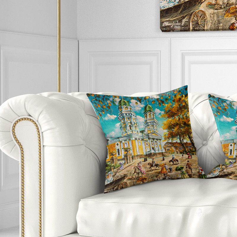 Coussin Landscape, 16 po x 1 po, Coussin décoratif
