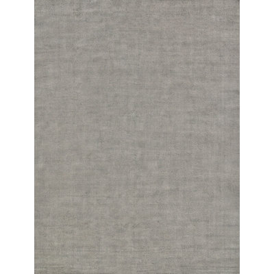 Duo Hand-Loomed Wool/Synthetic Brown Area Rug