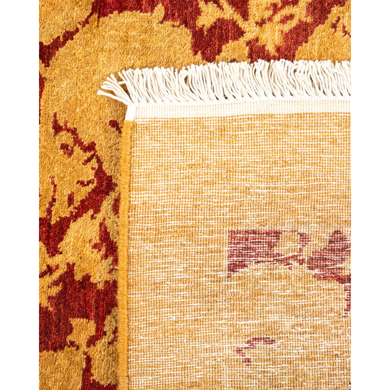 Classic One-of-a-Kind 4' 1" X 4' 1" Hand Knotted Area Rug