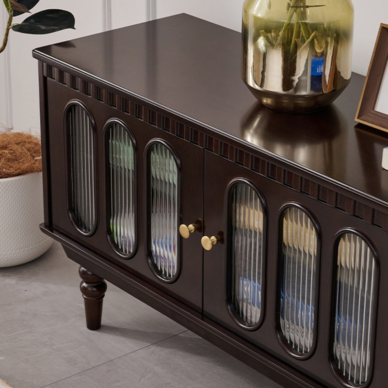 Meuble télé haut de gamme de luxe à la française, 78.74"