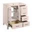 30" Bathroom Vanity with Ceramic Sink Combo, Solid Wood Frame, 4 Drawers & Soft Closing Doors, Freestanding Vanity Set-111123816