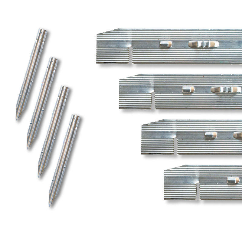 Proline 1/8 po x 4 po x 8 pi (boîte de 15), Finition meulée