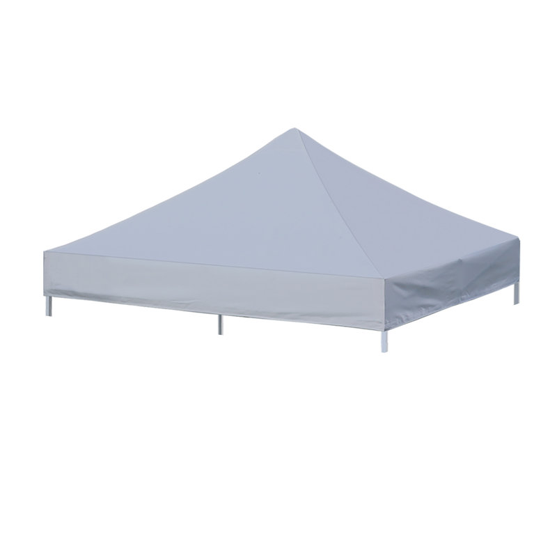 Auvent de remplacement 8 pi x 8 pi Angelea, Gris