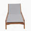 Chaise longue d'extérieur à structure en bois-45218522