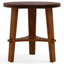 Mission Copper-Top Side Table