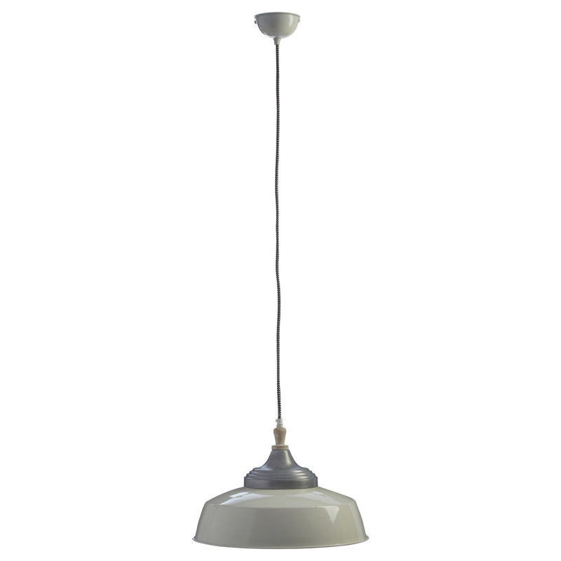 Finn 1 - Light Bowl Pendant, Large, White
