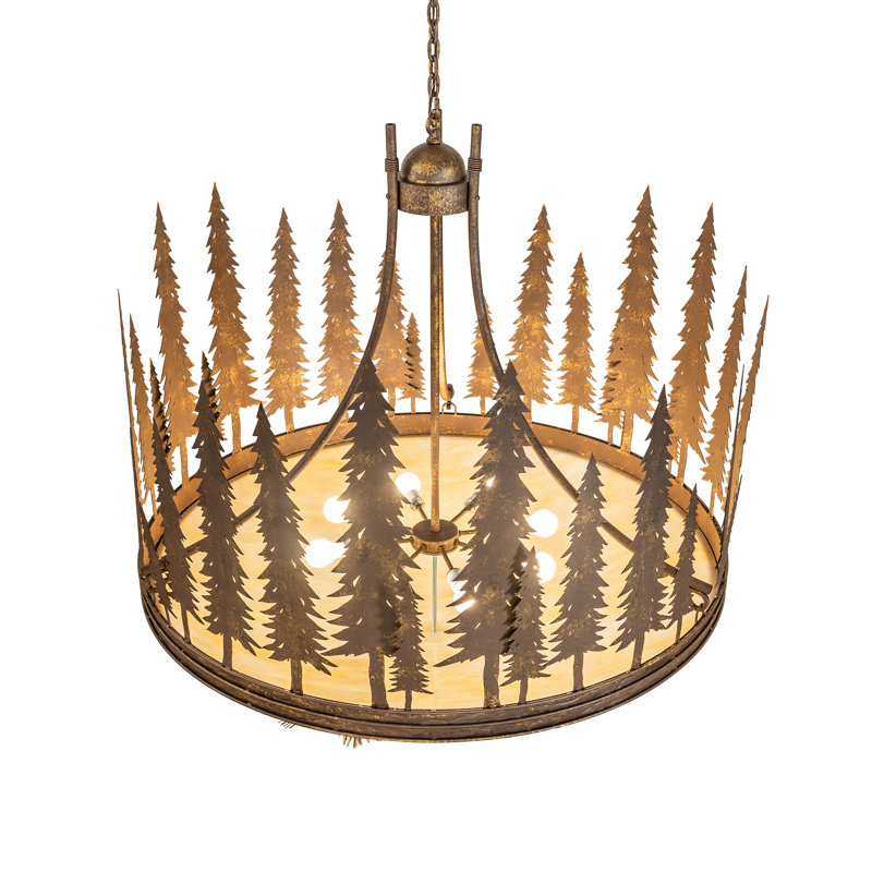 Towering Pines 8 - Light Pendant