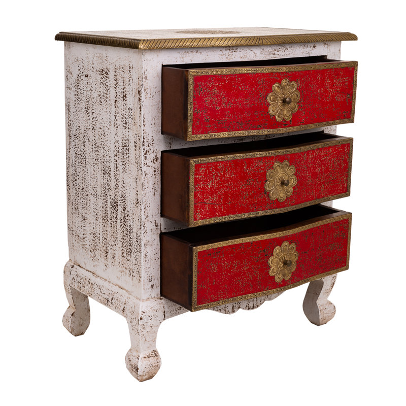 50 cm W Bedside Table