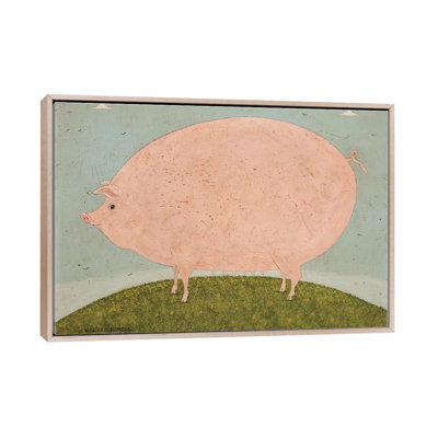 Pig - Framed Wall Art Print
