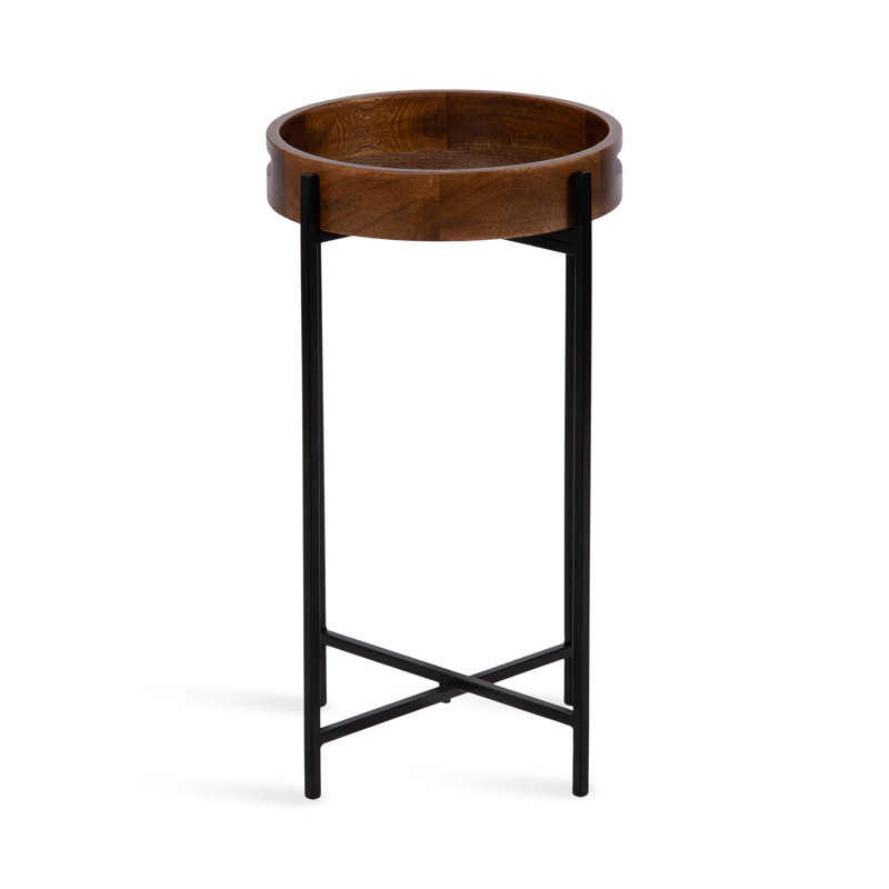 Table de bout Smita, Noyer