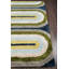 Tapis vert / bleu / jaune touffeté à la main Rupa-20383381