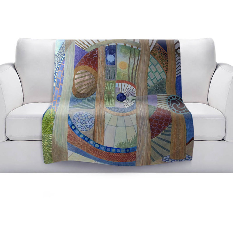 Couverture de sherpa douce buste house, l 68 po x L 80 po