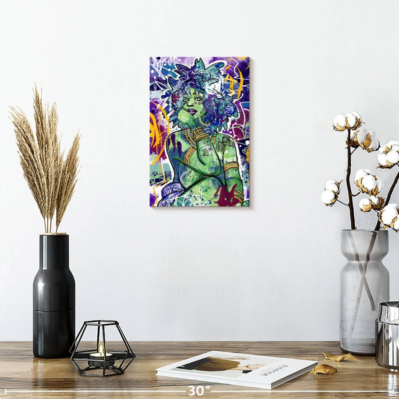 Leisha Subira, 12" H x 8" W